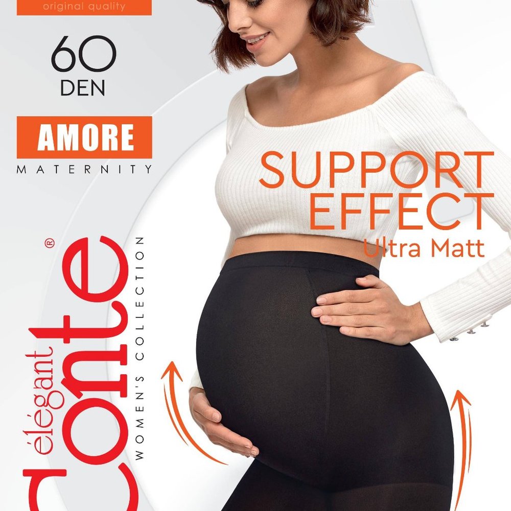 Conte Amore 60 Den - Opaque Maternity Women's Tights (20С-104СП)